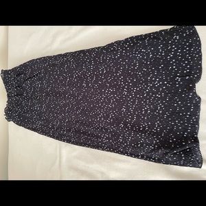 Loft midi skirt, size XL, elastic waist.